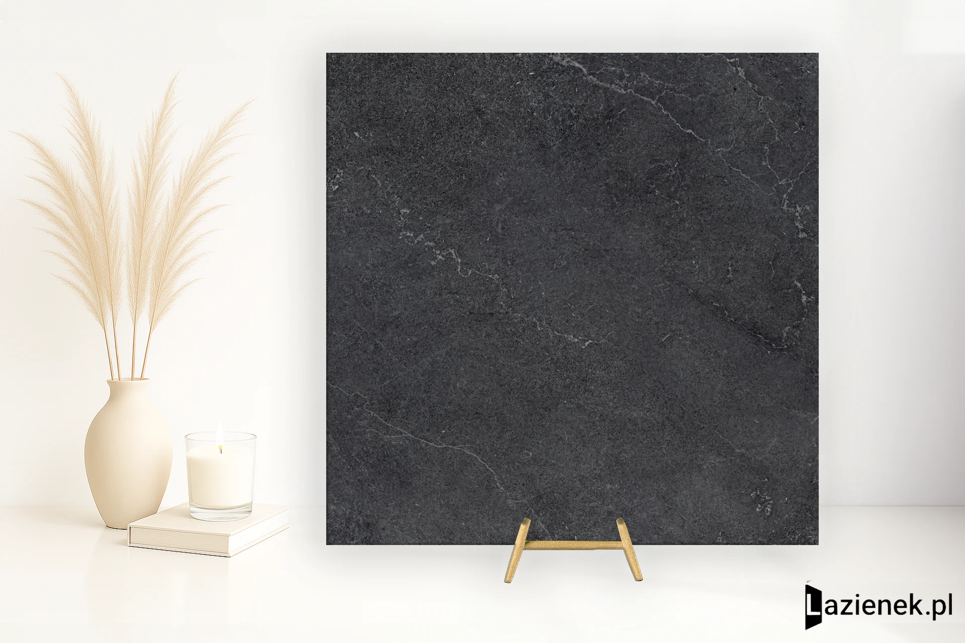 Cotto D'este Lithos Carbon naturalna 120x120 cm gr. 7 mm - płytka rektyfikowana / EK8LT00